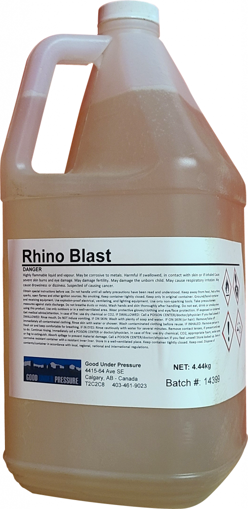 Good Under Pressure Graffit removal Rhino Blast product