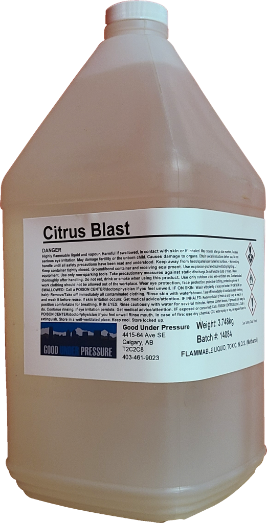 Good Under Pressure Graffit removal Citrus Blast product