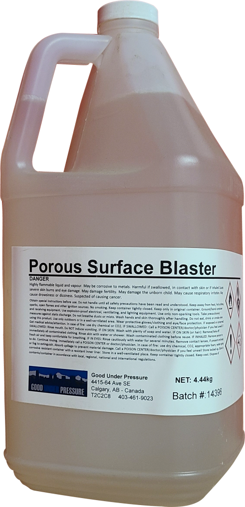 Good Under Pressure Graffit removal Porous Surface Blaster product