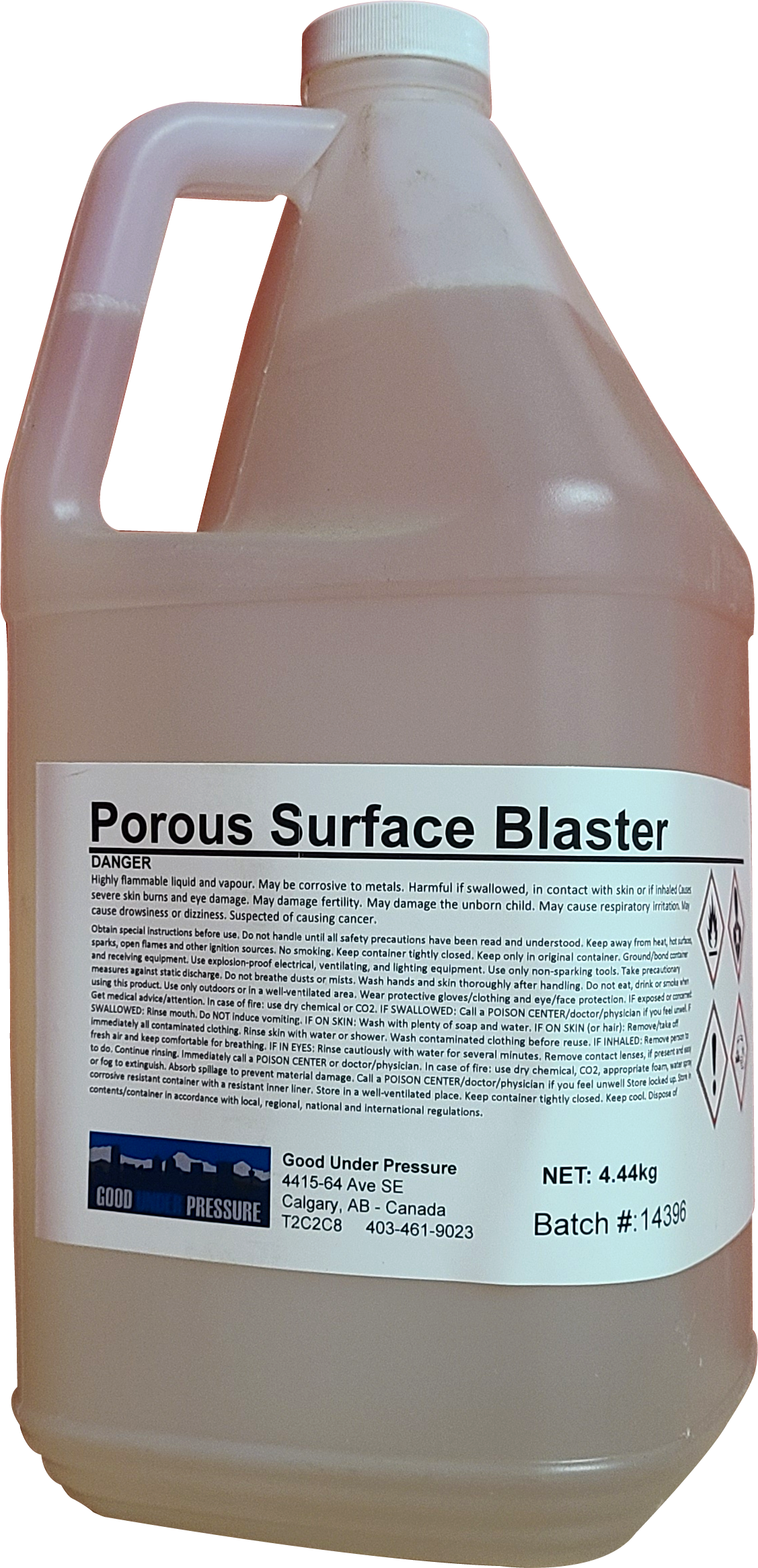 Good Under Pressure Graffit removal Porous Surface Blaster product